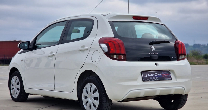 Peugeot 108 cena 22999 przebieg: 140020, rok produkcji 2015 z Murowana Goślina małe 742